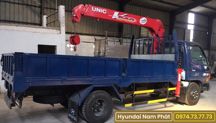 Xe Tải Hyundai HD99 Gắn Cẩu Unic 3 Tấn URV343